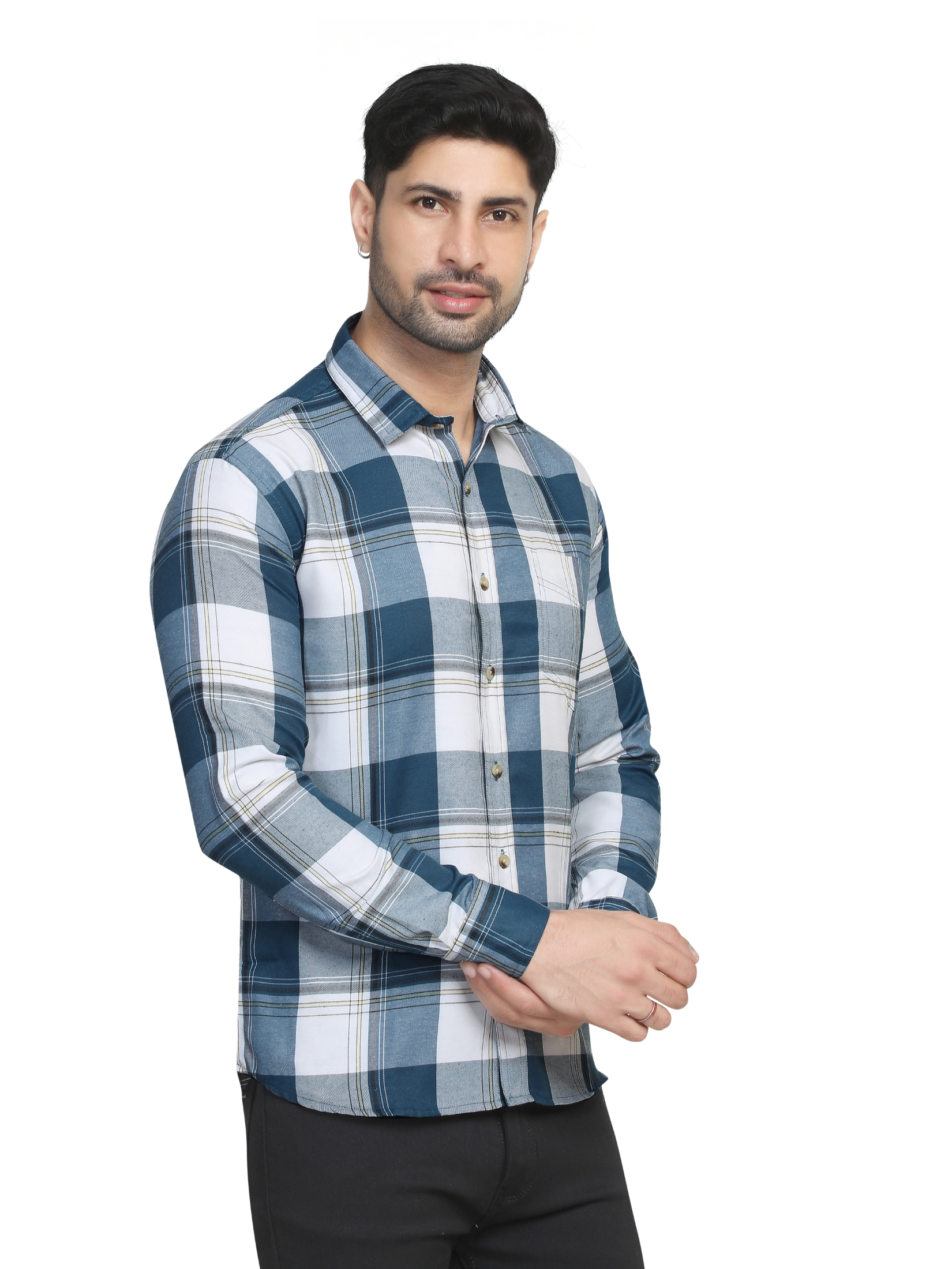 Chequered shirts for men