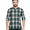 GREEN  Big chequered design shirt for men