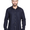 NAVY BLUE - Self Design Shirt For Men