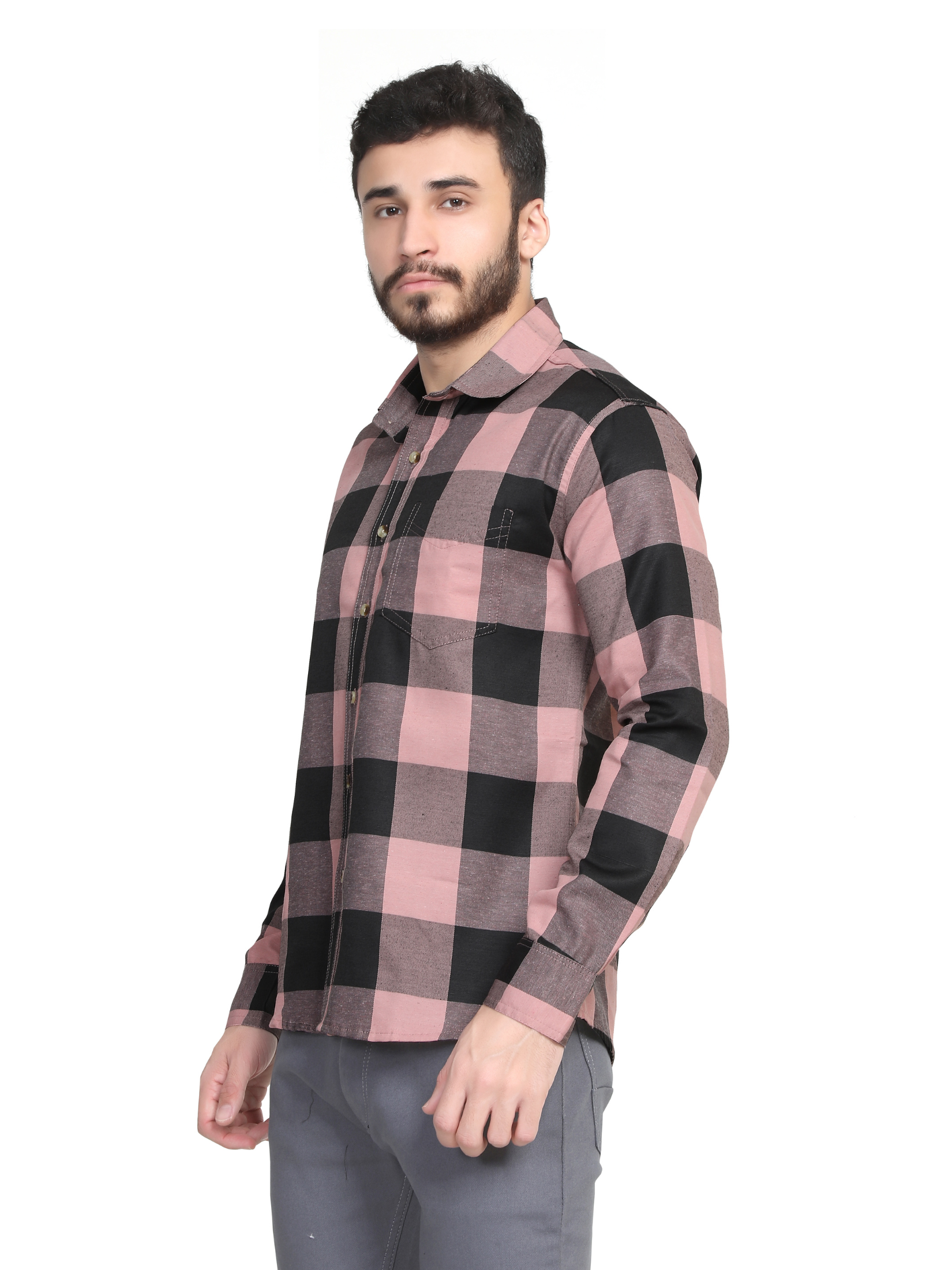 Pink - Designer shirts for men