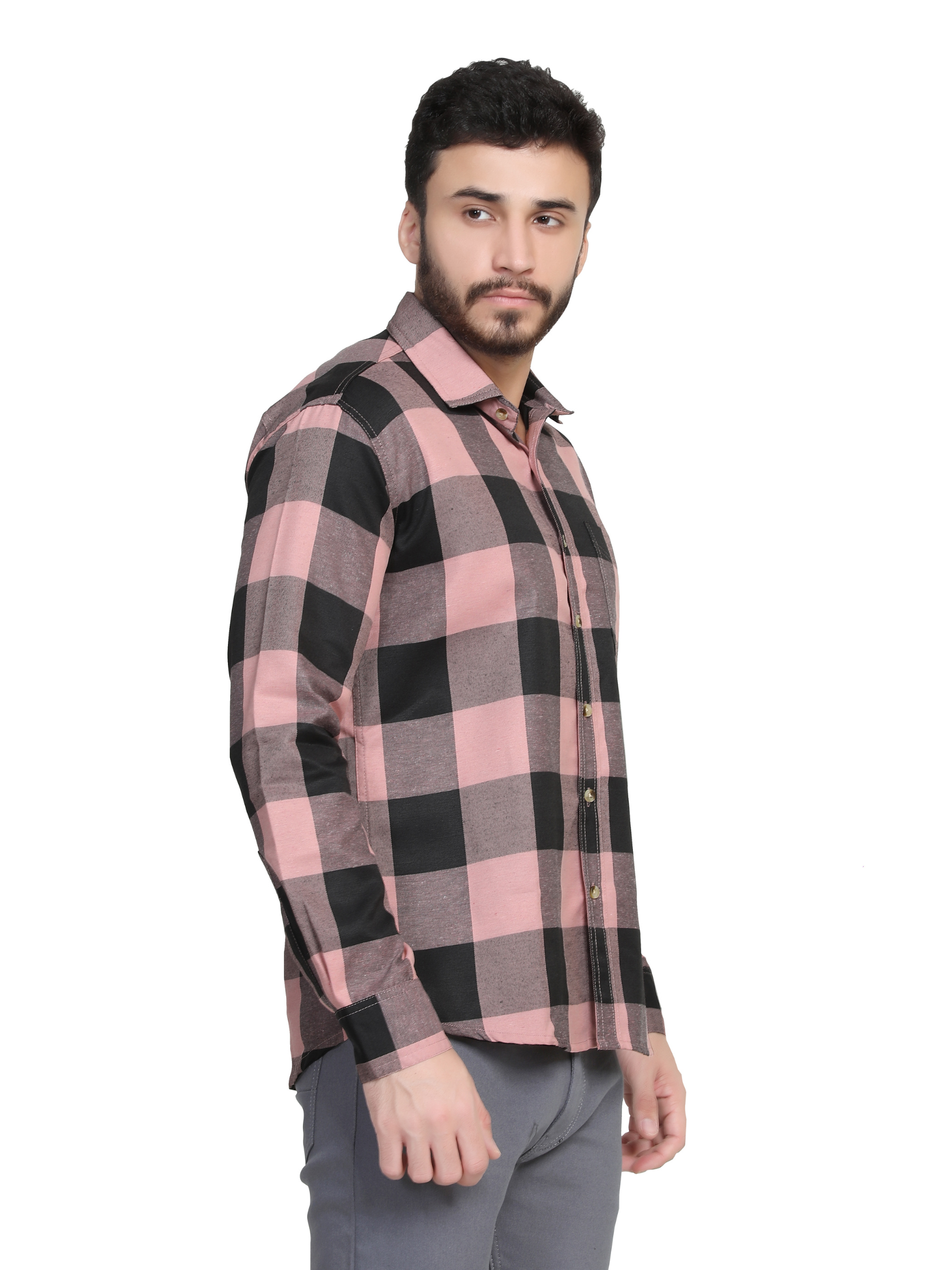 Pink - Designer shirts for men