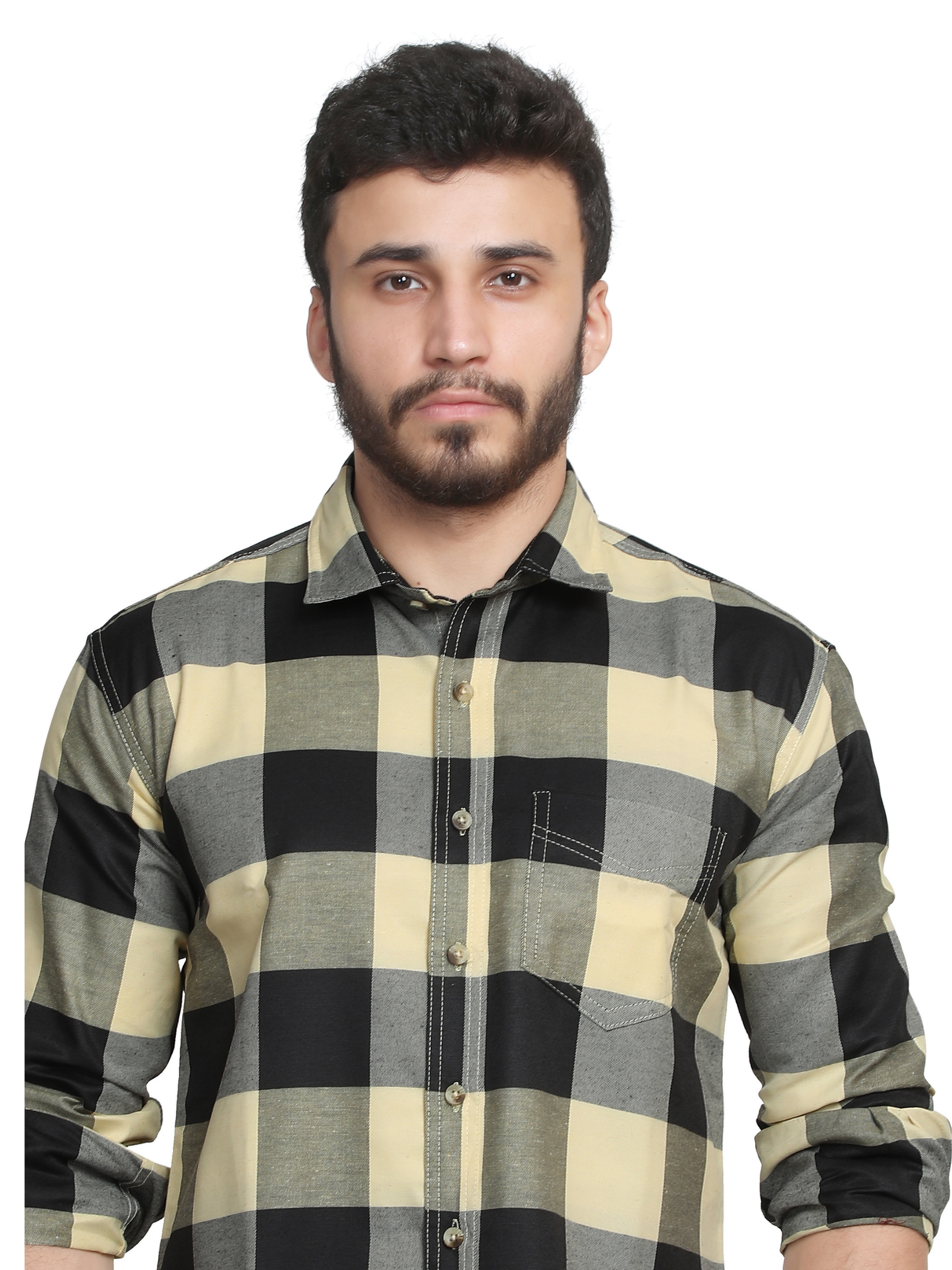 Yellow - Designer shirts for men